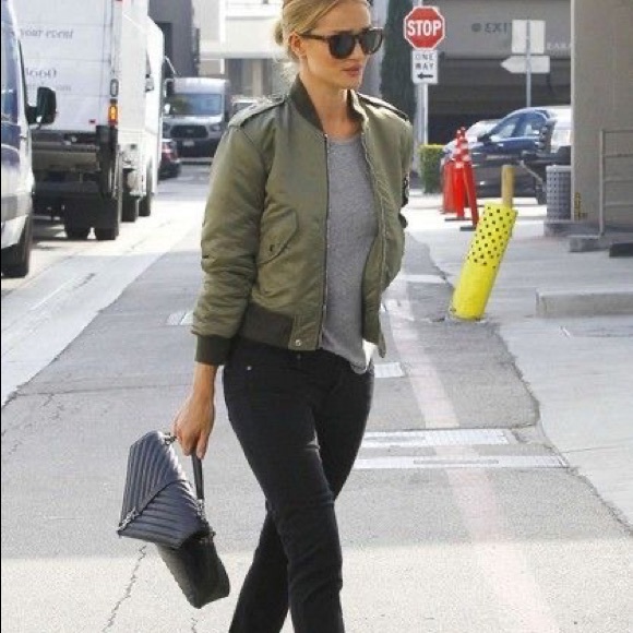 Forest Green Bomber Jacket - Picture 2 of 8